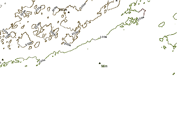 Littoral autour Presquile Point