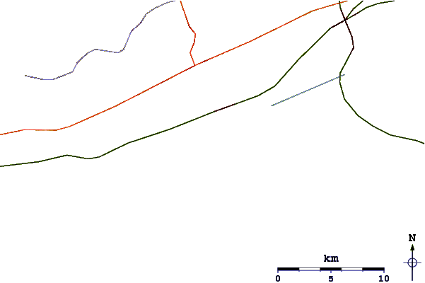 Routes et rivières à proximité Presquile Point