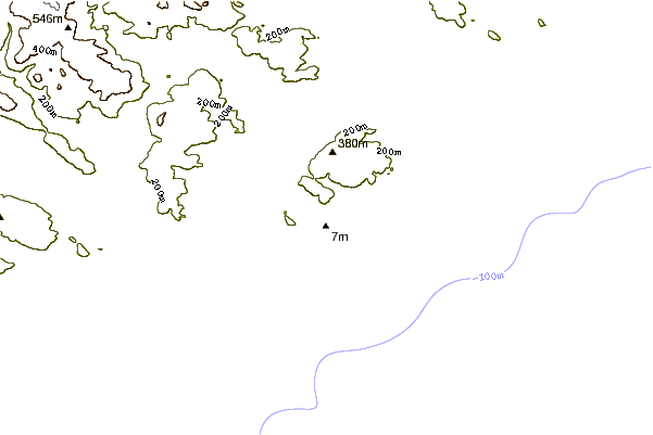 Littoral autour Purakaunui Bay