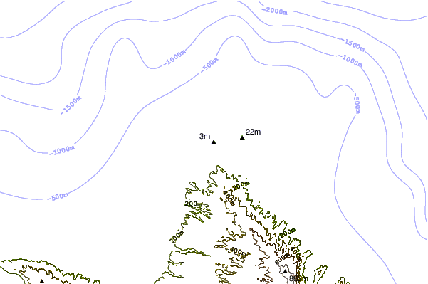 Littoral autour Radz