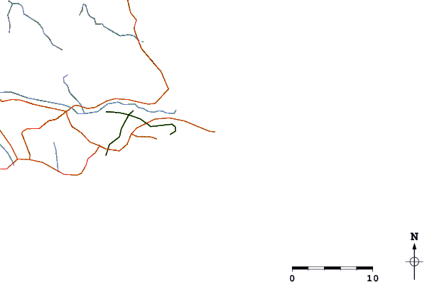 Routes et rivières à proximité The Ranch