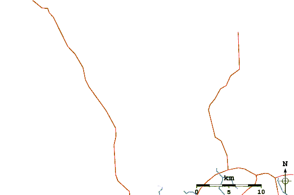 Routes et rivières à proximité Ranganunu Harbour