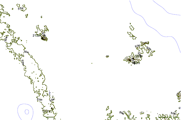 Littoral autour Raupo Bay
