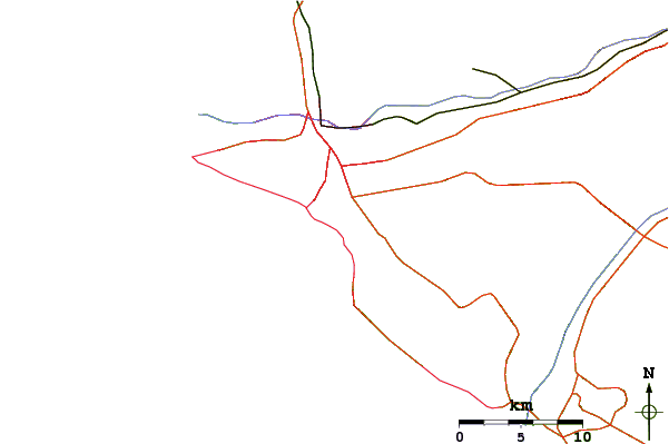 Routes et rivières à proximité Redondo
