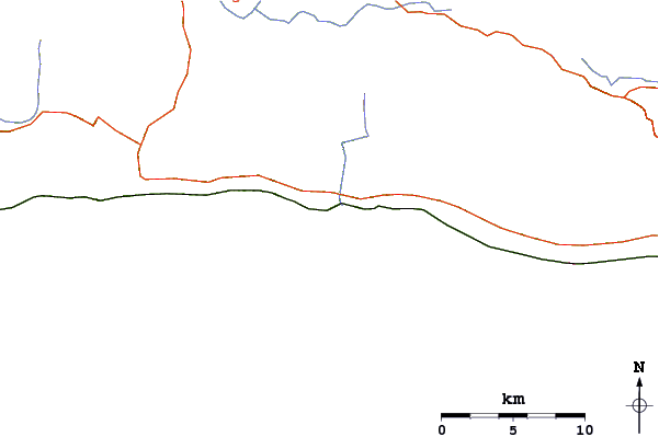 Routes et rivières à proximité Refugio State Beach