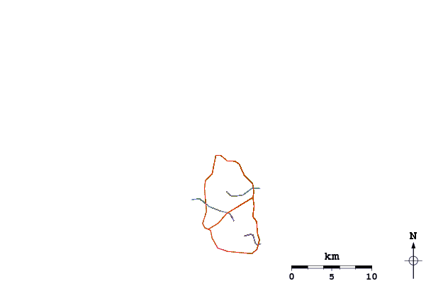 Routes et rivières à proximité Rendezvous Point/Zen-Zone