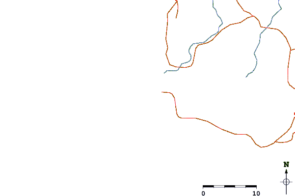 Routes et rivières à proximité Shipwreck