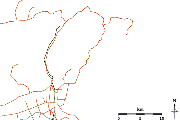 Routes et rivières à proximité Robin Hood Bay