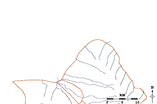 Routes et rivières à proximité Rocky Point