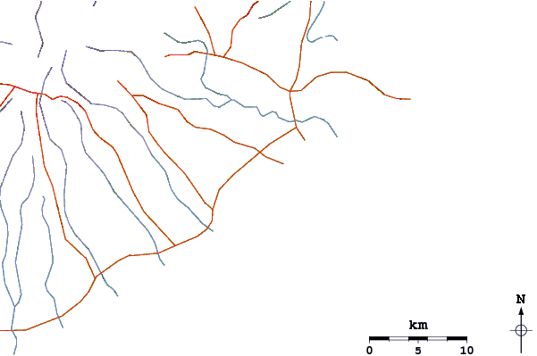 Routes et rivières à proximité Rocky Point