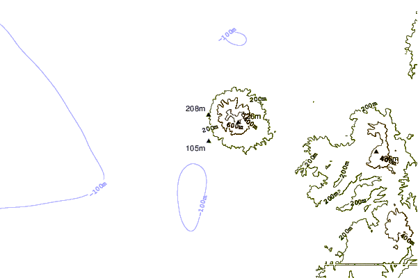 Littoral autour Ruapuke