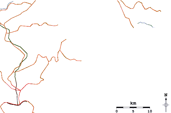 Routes et rivières à proximité Sai Wan Beach