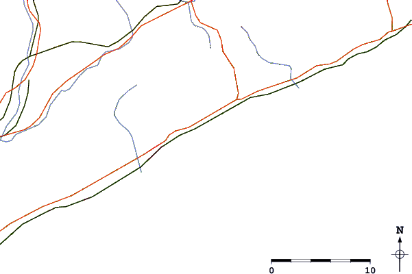 Routes et rivières à proximité Saint Andreu de Llavaneres