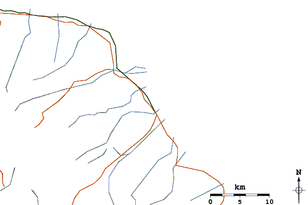 Routes et rivières à proximité Saint-Benoit Lefts