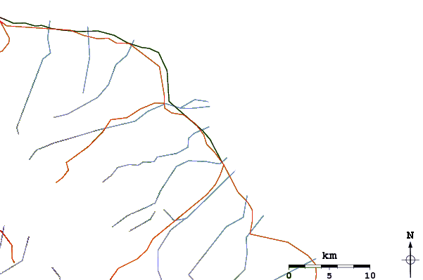 Routes et rivières à proximité Saint-Benoit Rights