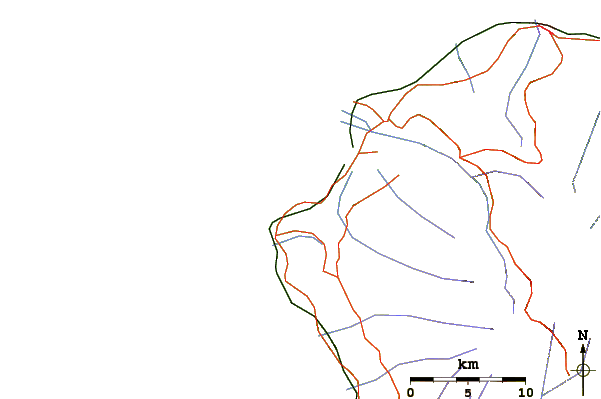 Routes et rivières à proximité Saint-Paul