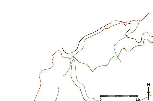 Routes et rivières à proximité Sainte Restitude