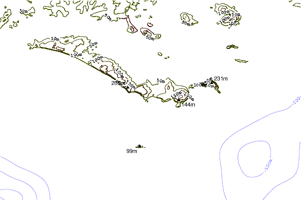 Littoral autour Salmon Holes Reef