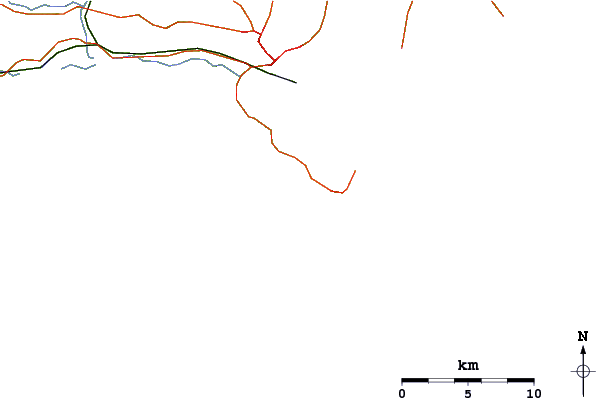 Routes et rivières à proximité Salmon Holes Reef