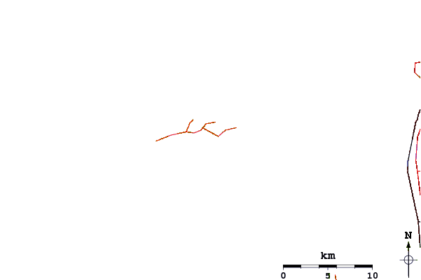 Routes et rivières à proximité Salmon Point