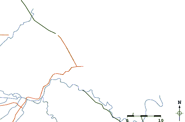 Routes et rivières à proximité Salsa Brava