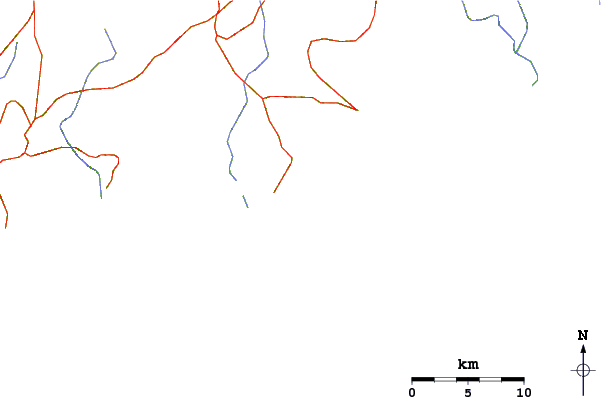 Routes et rivières à proximité San Augustin
