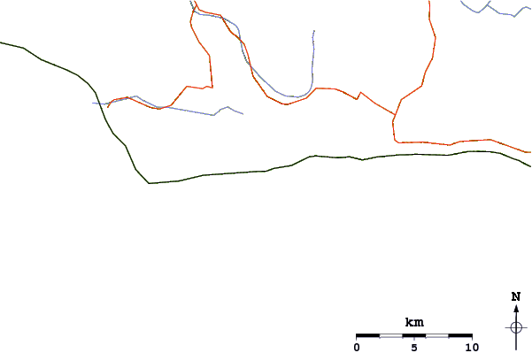 Routes et rivières à proximité San Augustine
