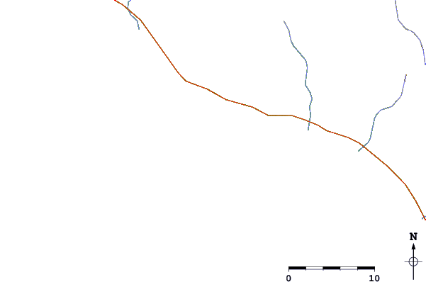Routes et rivières à proximité San Hipolito