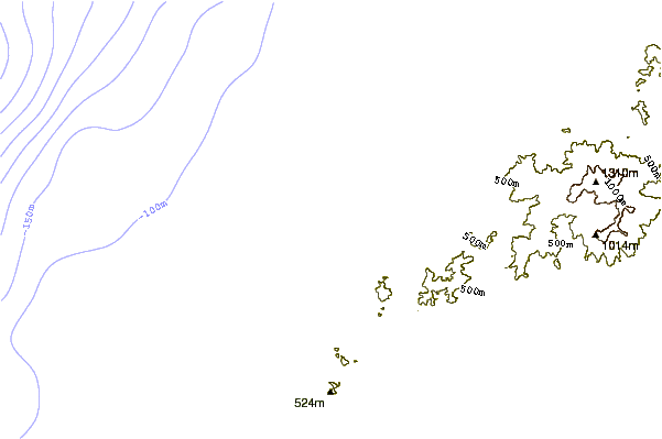Littoral autour San Pancho (San Francisco)