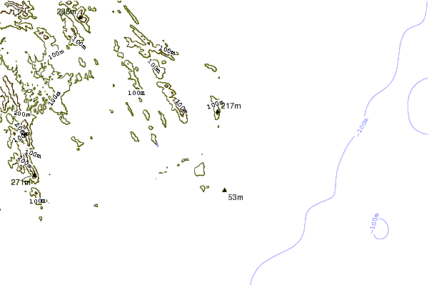 Littoral autour Sandbar