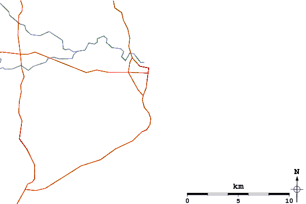 Routes et rivières à proximité Sandford Bay