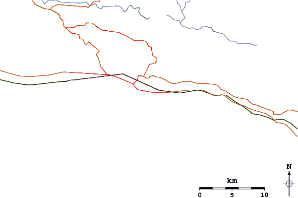Routes et rivières à proximité Sandspit