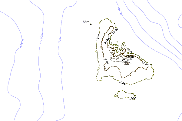 Littoral autour Sandy Lane