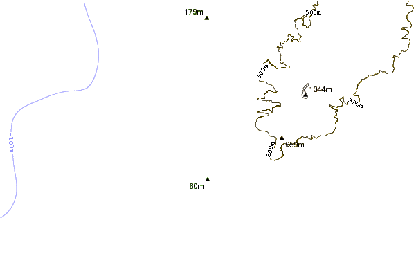 Littoral autour Santa Caterina