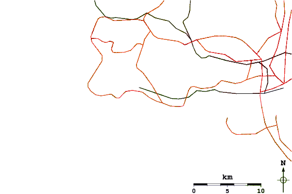 Routes et rivières à proximité Sao Pedro