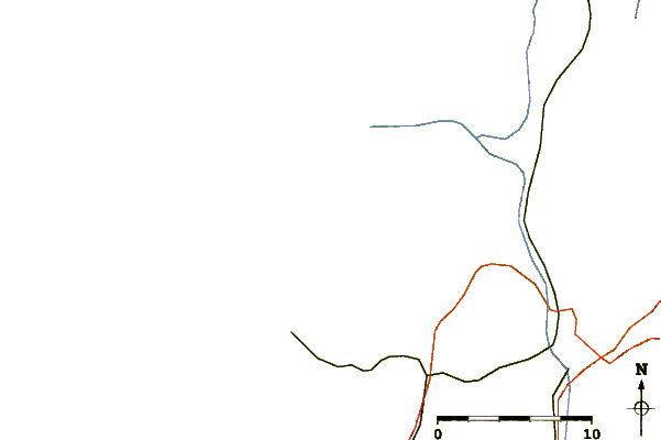 Routes et rivières à proximité Sao Pedro de Moel