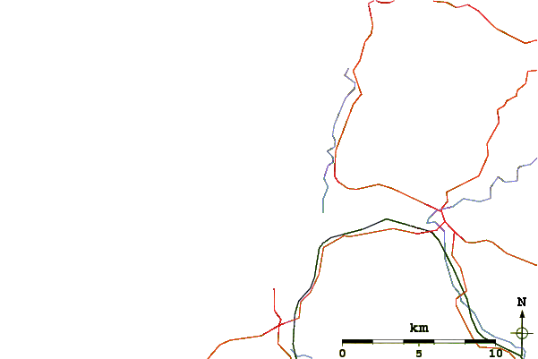 Routes et rivières à proximité Saunton