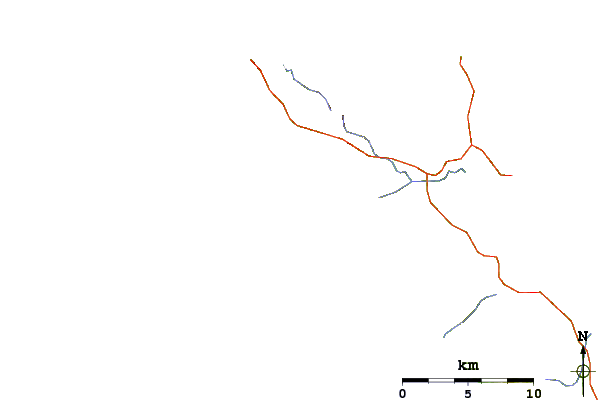 Routes et rivières à proximité Scott Point