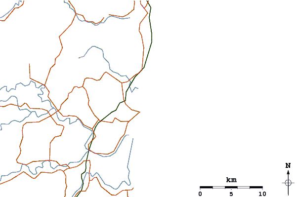 Routes et rivières à proximité Scotts Head