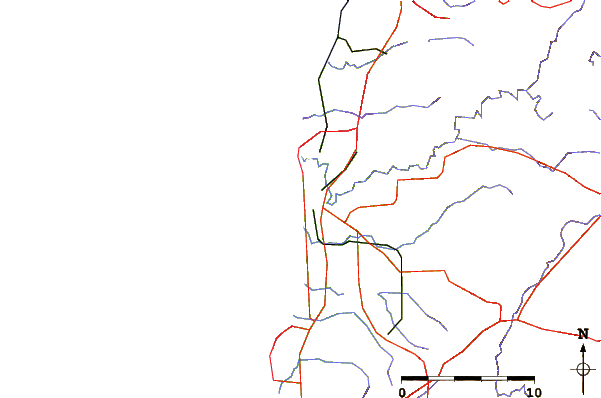 Routes et rivières à proximité Seaford Reef