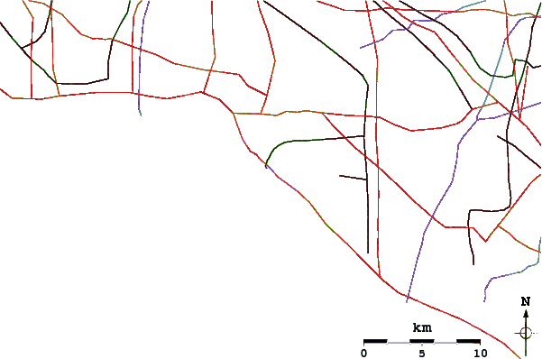 Routes et rivières à proximité Seal Beach Pier