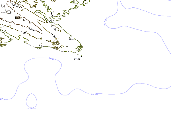 Littoral autour Seal Point