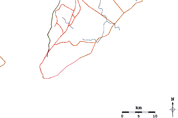 Routes et rivières à proximité Seper