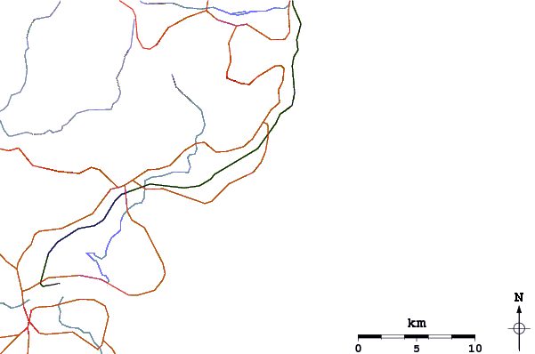 Routes et rivières à proximité Seven Mile Beach
