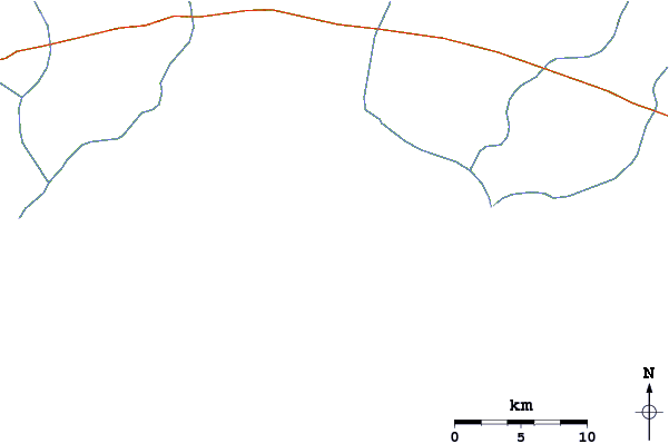 Routes et rivières à proximité Shamal Bandar
