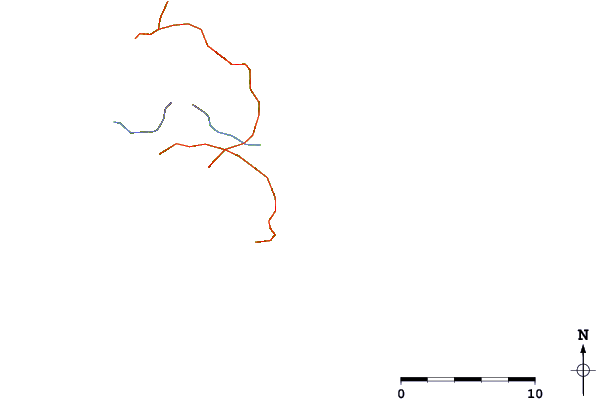 Routes et rivières à proximité Shark Alley