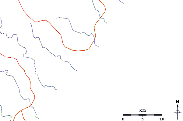 Routes et rivières à proximité Sharks Point