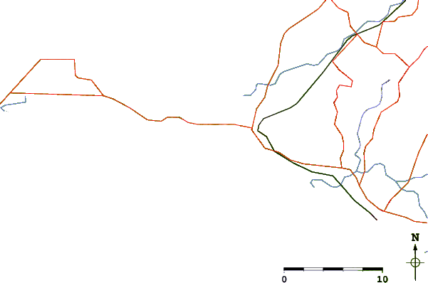 Routes et rivières à proximité Shelly Beach