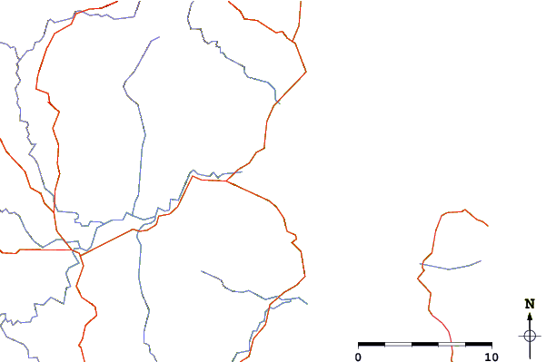 Routes et rivières à proximité Shelly Point