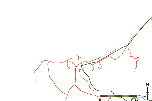 Routes et rivières à proximité Shingles
